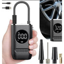 Mini Compressor De Ar Portátil Recarregável Digital USB