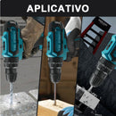 Parafusadeira Furadeira 48V 2 Baterias