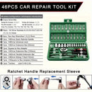 Kit chave catraca - 46 peças