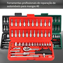 Kit chave catraca - 46 peças