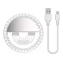 Anel Luminoso Selfie Mini Ring Light - Led