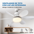 Ventilador AeroMax - 80W Led + Controle